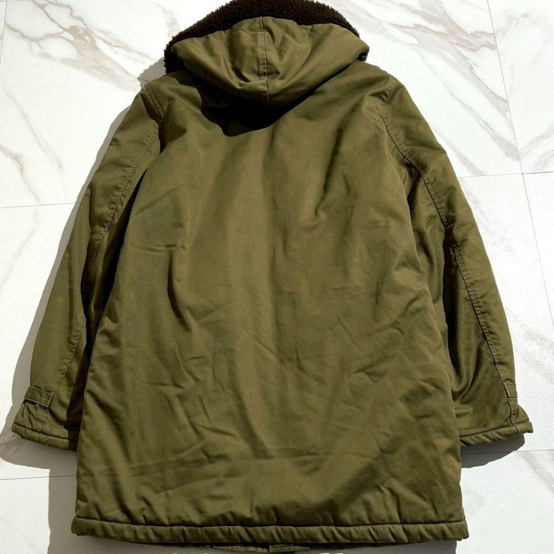 極美品✨ワコマリア 名作 モッズコート 希少S ボア 刺繍 メンズ ミリタリー