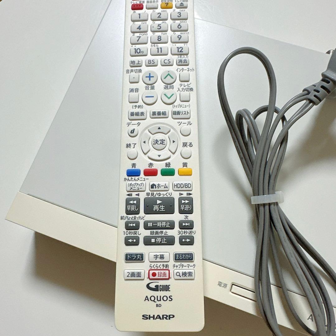 AQUOS ブルーレイレコーダー　BD-WW1200