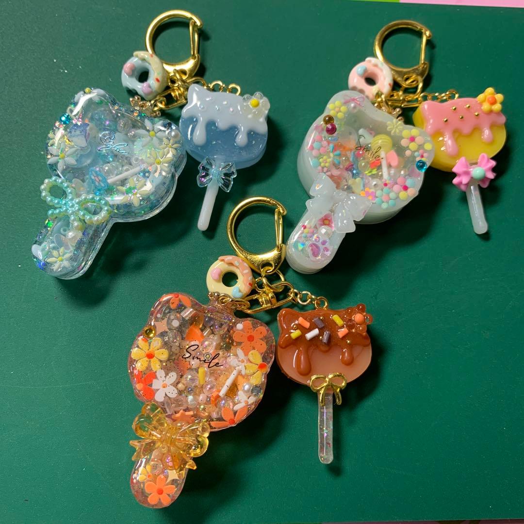 ゆゆ　シャカシャカキーホルダー