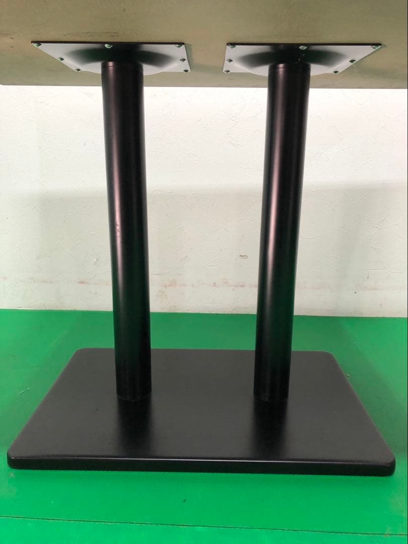 ☆地域限定送料無料☆木製テーブル 脚一体型②750×1100×730