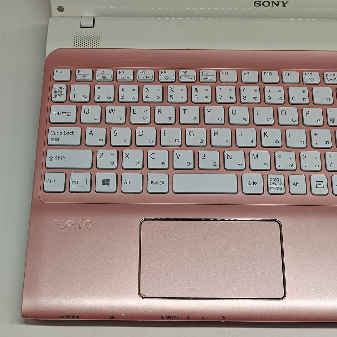 【VAIO】SVE 高速i7 新品SSD512GB 16GB ピンク ノートPC