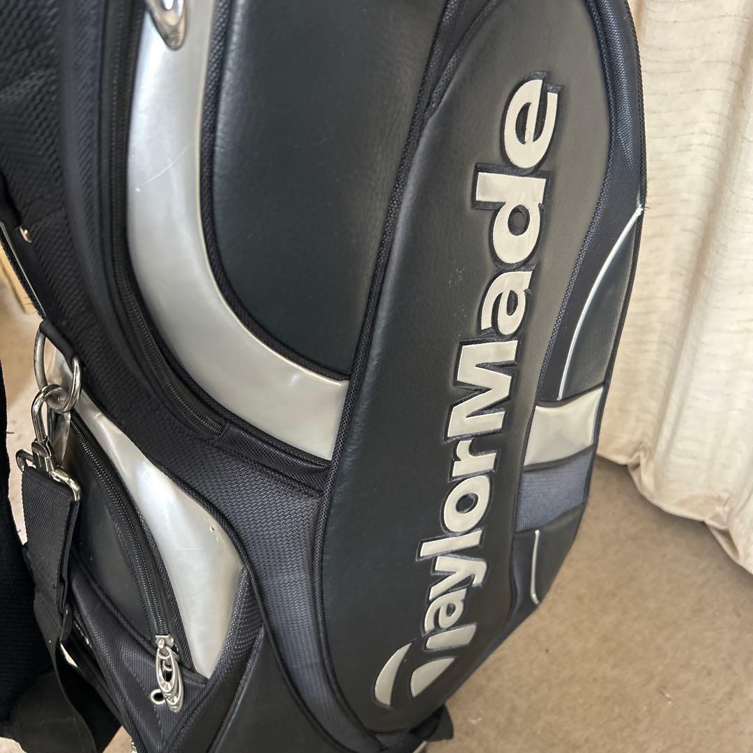 テーラーメイド　キャディバッグ　ゴルフバッグ　黒　TaylorMade