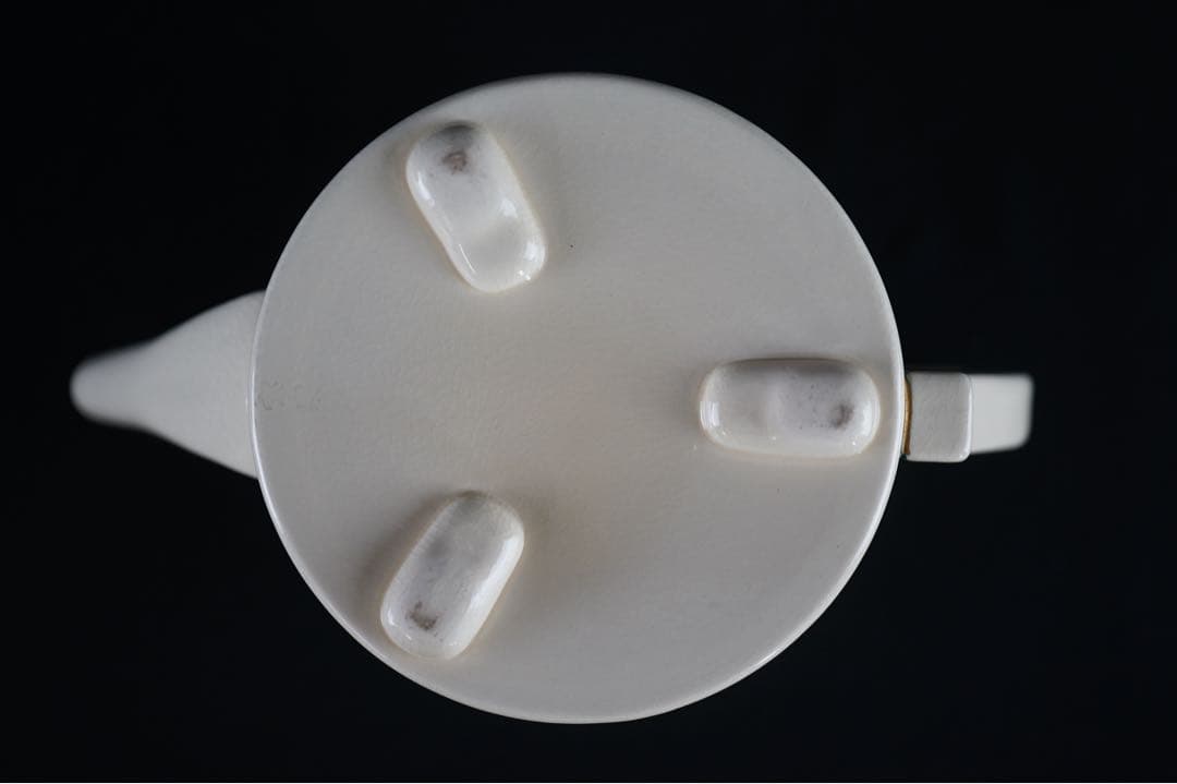 田中宝泉 緑地 竹 水次 共箱 茶道具