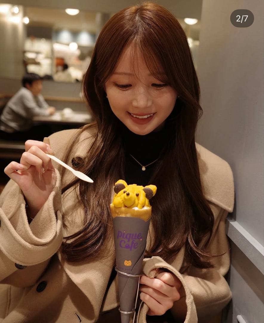 ウールリバーミドルAラインコート　新品未使用タグ付き