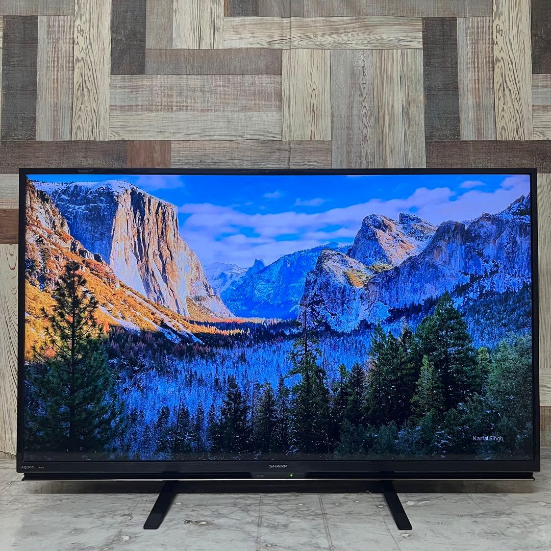 即日受渡❣️全国送料込シャープ40型テレビWチューナYouTube Netflix