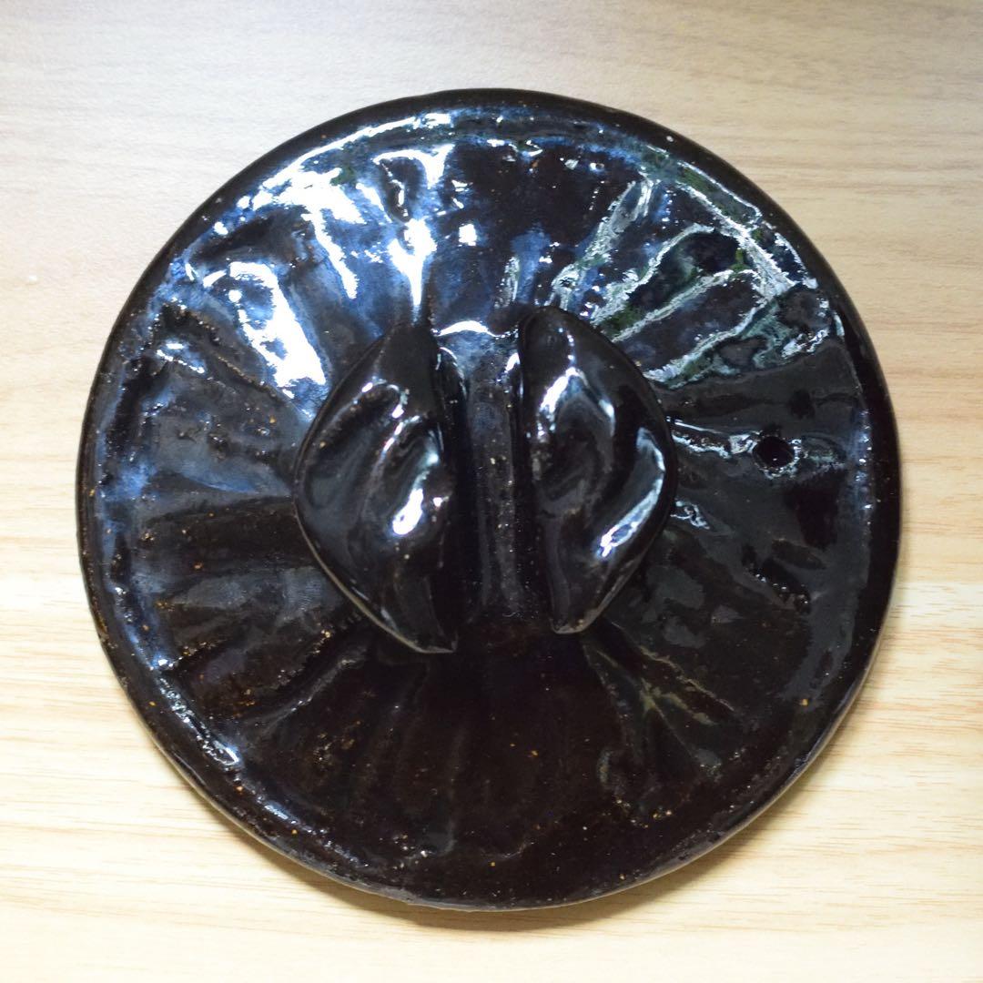 鴨釉きまぐれ御飯鍋 土鍋二合炊き 信楽 雲井窯 中川一辺陶