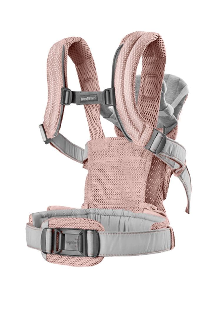 メッシュ素材 ピンク 抱っこひも　#ピンク#女の子#箱付き#おしゃれ