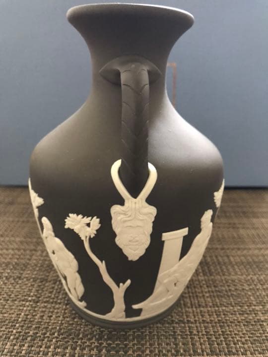 ウェッジウッド ジャスパー ブラックポートランドベース