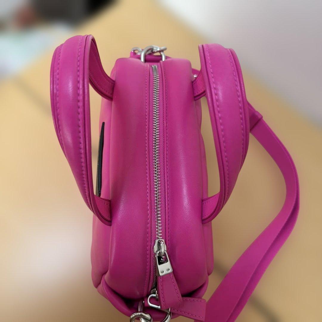 美品ケイトスペード 2wayハンドバッグ ショルダーバッグ ピンク　本革