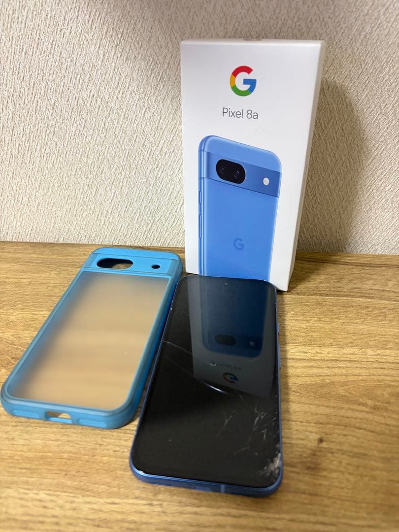 Google pixel8a ピクセル 8a スマホ simフリー 青