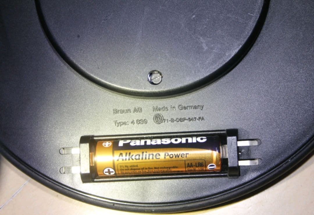 インテリア時計 Braun ABW 41 (type 4839) Domodisque