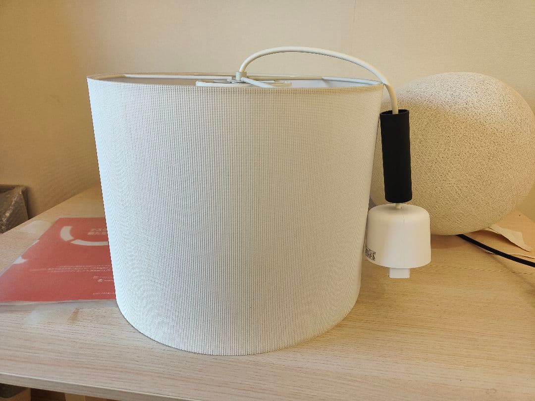 10万円相当 シーリングライト ペンダントライト 2個セット 布製 ホワイト