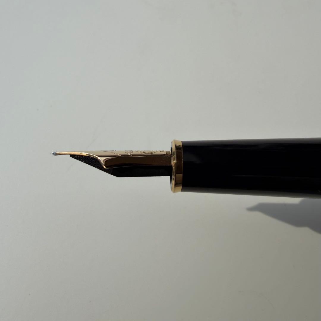 万年筆 F マイスターシュテュック 144 エボナイト芯 全金 ブラック