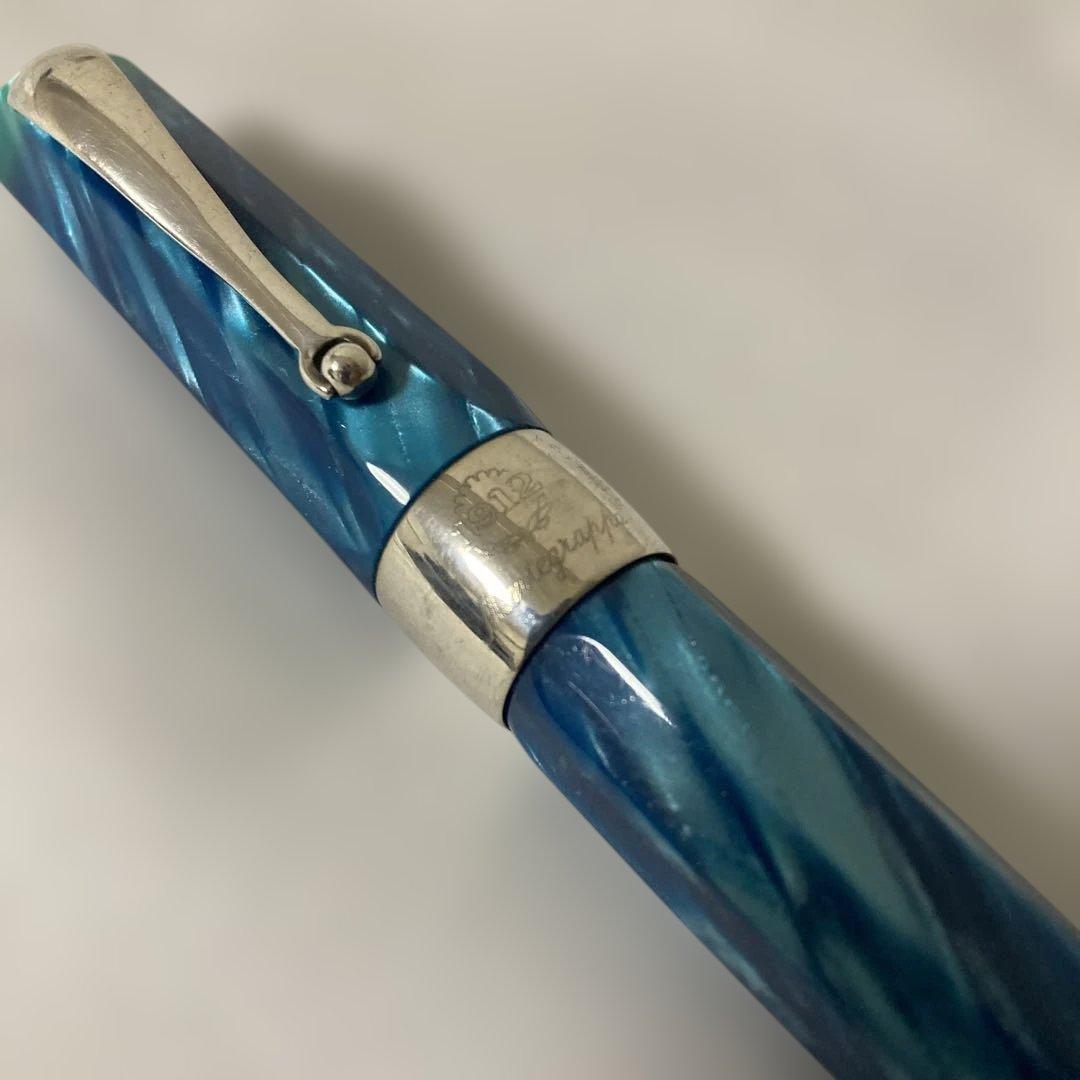 モンテグラッパ シンフォニー ボールペンセルロイドブルーMontegrappa