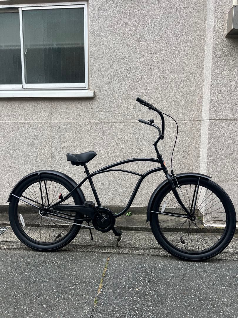 レインボービーチクルーザー PCH101 26 ダースベーダー BK 新品