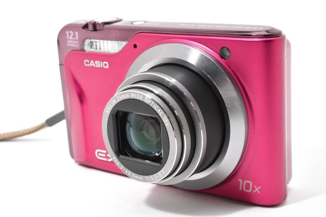 美品 カシオ　CASIO EXILIM EX-H10 ピンク ＃A325