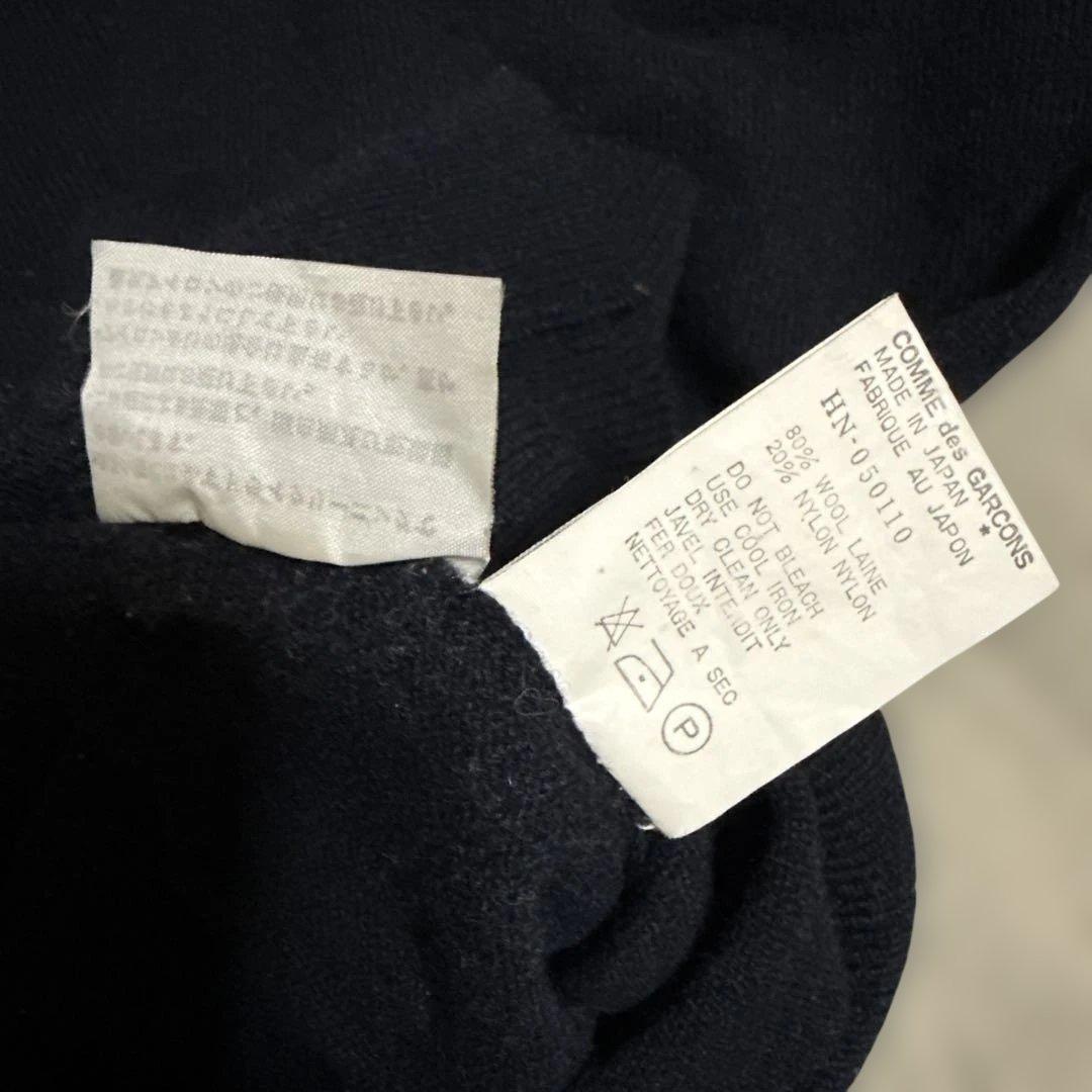 ギャルソン オム ニット ポロ シャツ アーカイブ 田中 プリュス