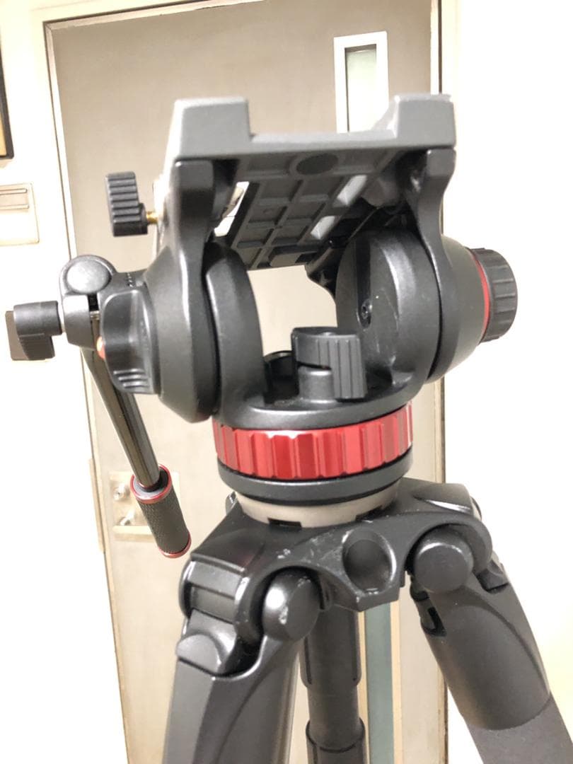 【期間限定再値下げ】マンフロットMVT535AQ三脚、MVH502AHビデオ雲台