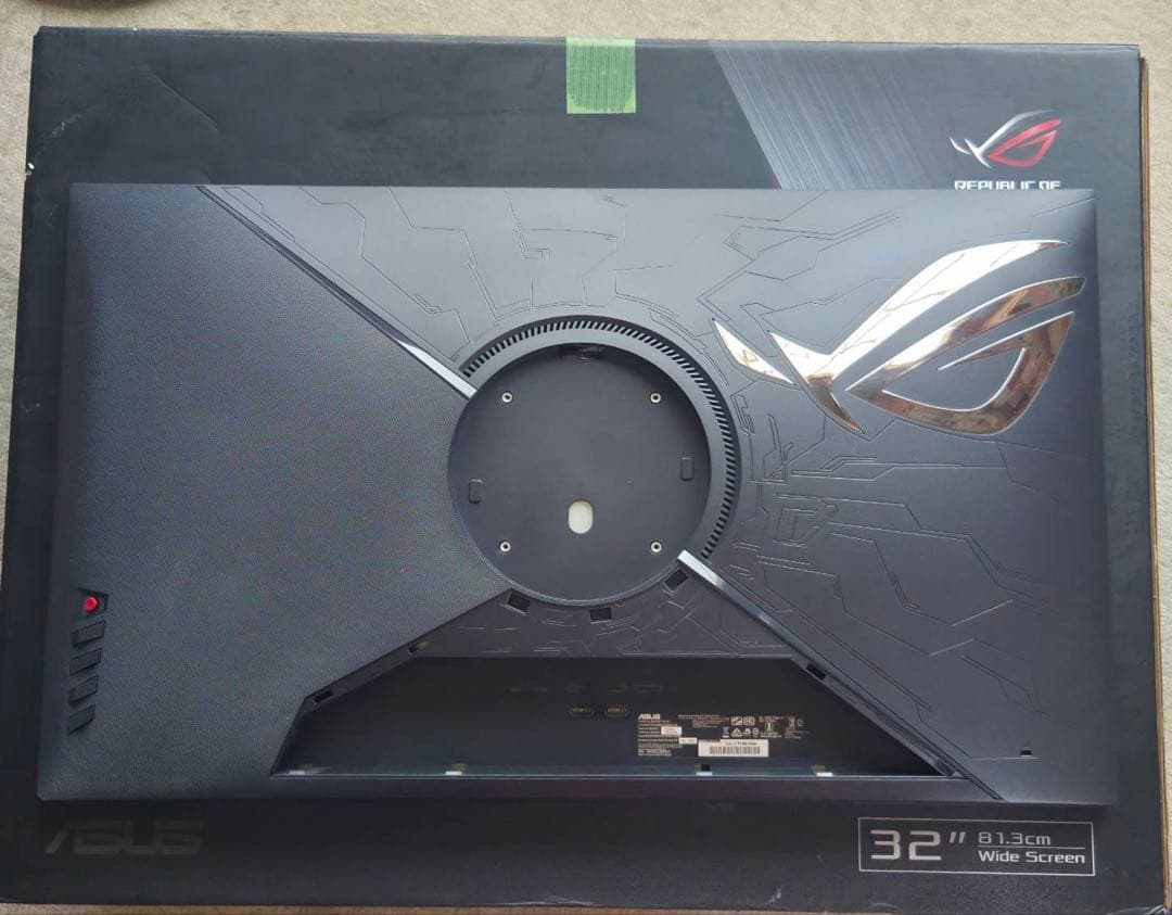 ASUS ゲーミングモニター ROG PG32UQ 32インチ 4K 144Hz