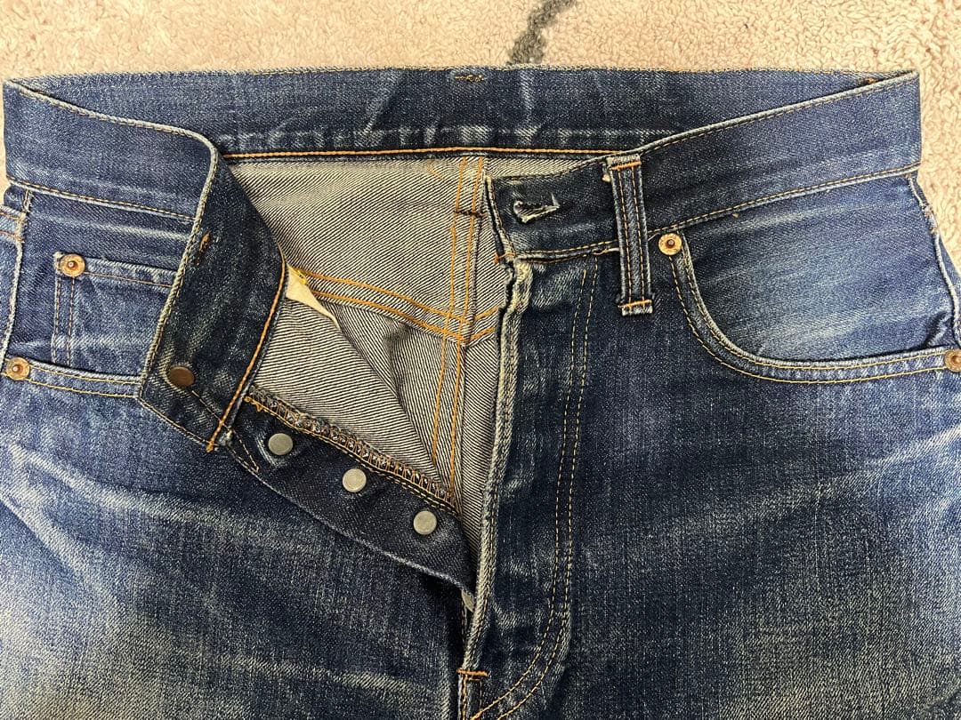 60s LEVI'S リーバイス 501 \"BIG-E\" 前期 Vステッチ