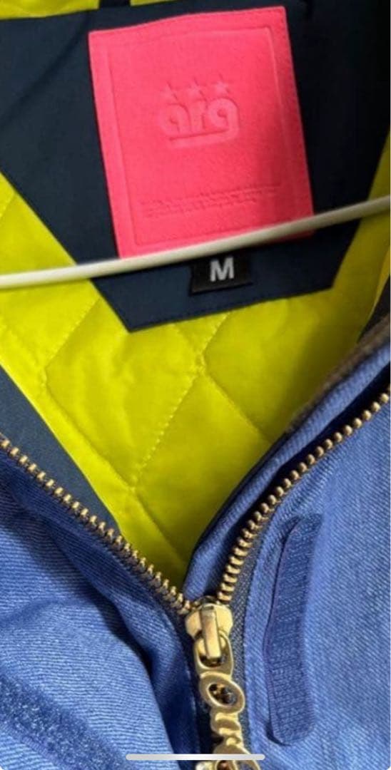 極美品ARG アシックス　スノーボード スノボウェア上M定価59,950円