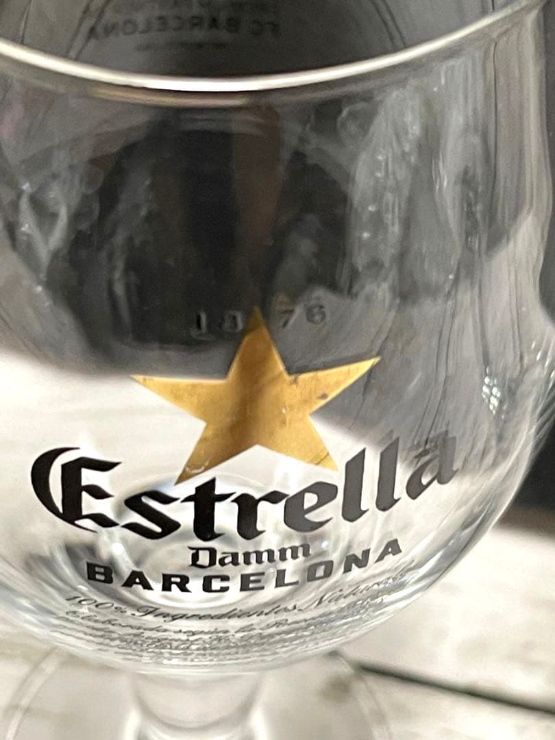 エストレージャダム ビアグラス　6本セット