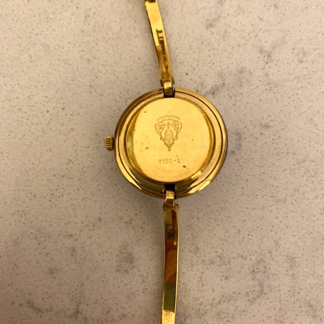 K*す様 GUCCI 腕時計　チェンジベゼル　1100-L ゴールド
