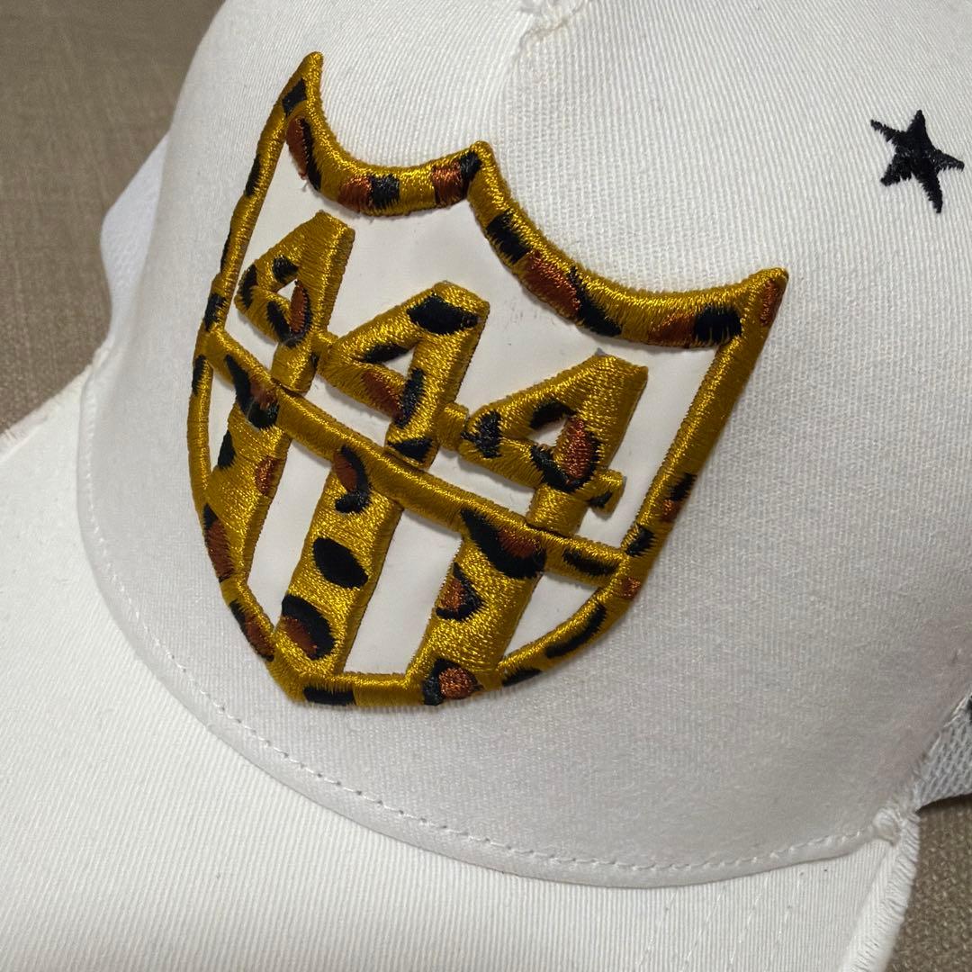 新品 ヨシノリコタケ　ホワイトキャップ 444 白 帽子