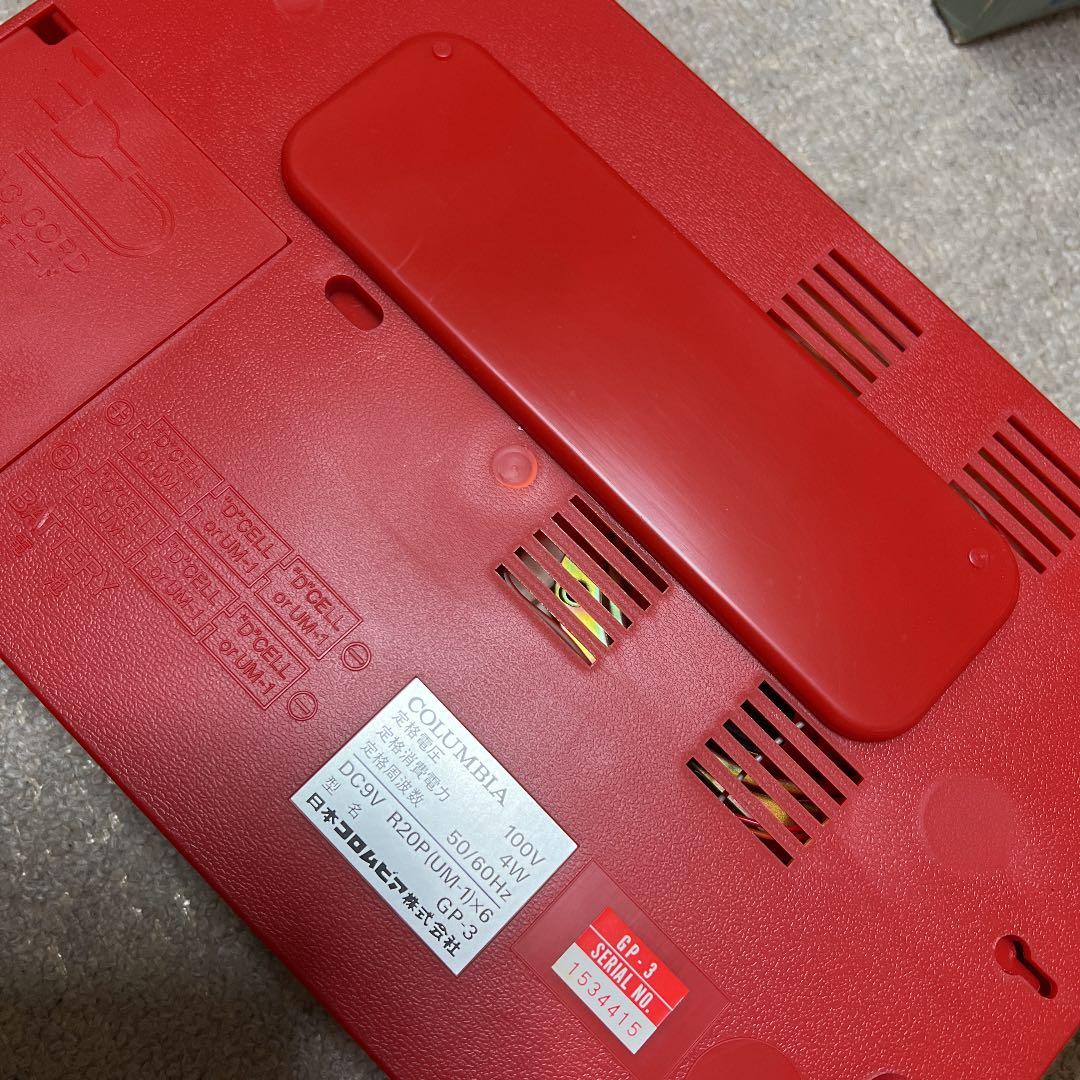 新生活に★デノン★GP-3R ポータブルプレーヤー　レコード