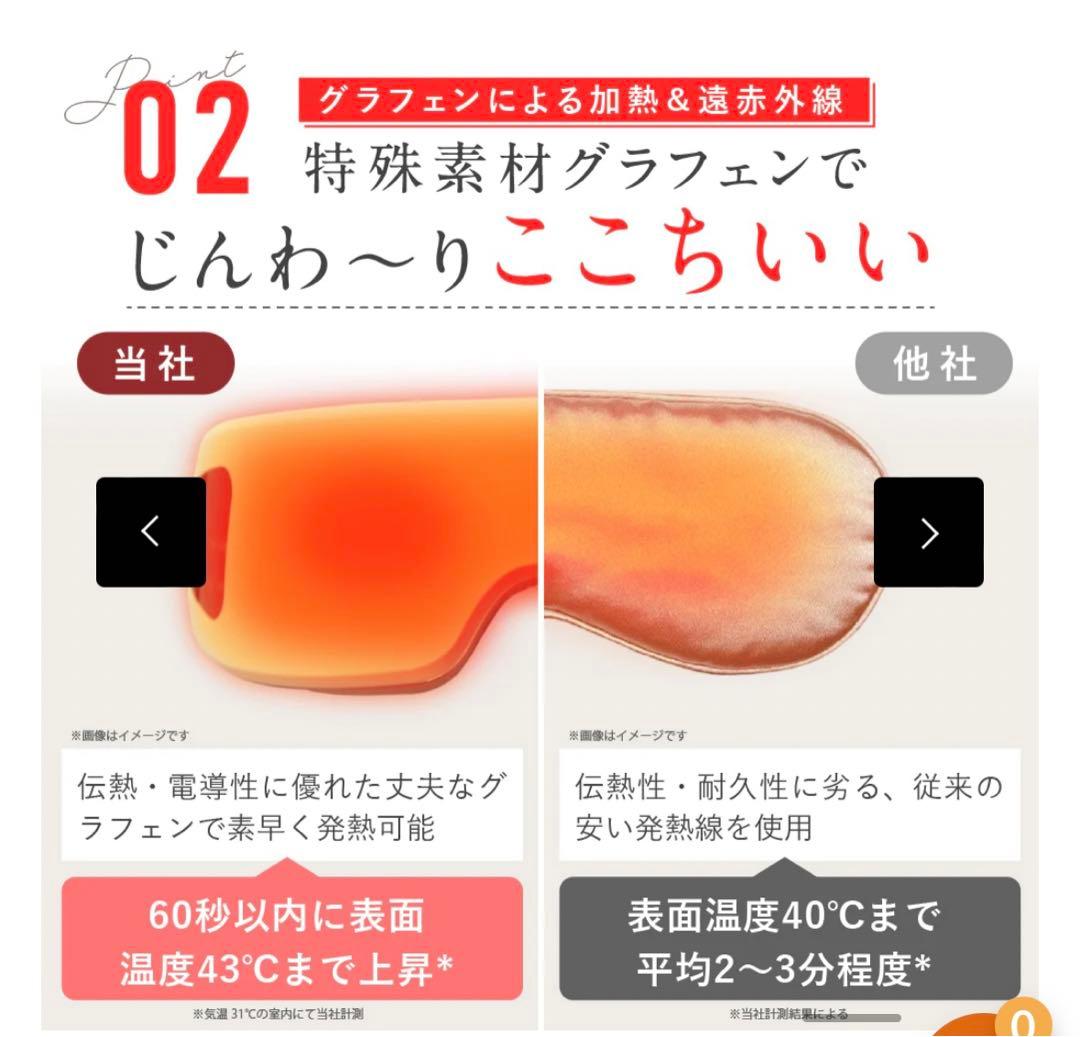 アイマッサージャー NIPLUX Eye Relax