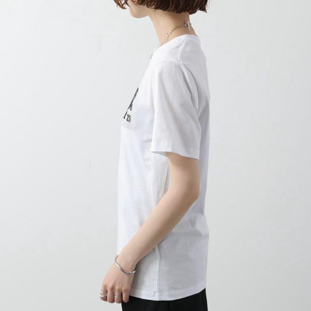 MM6 MAISON MARGIELAホワイト数字プリントTシャツ 半袖 12Y