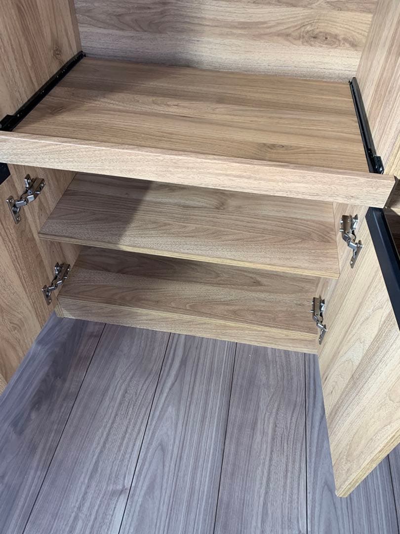 ニトリ レンジ台(フォルムNRE9090G MBR)