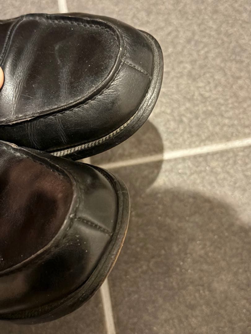 ジェイエムウエストン 180 シグニチャー ローファー本革 ブラック