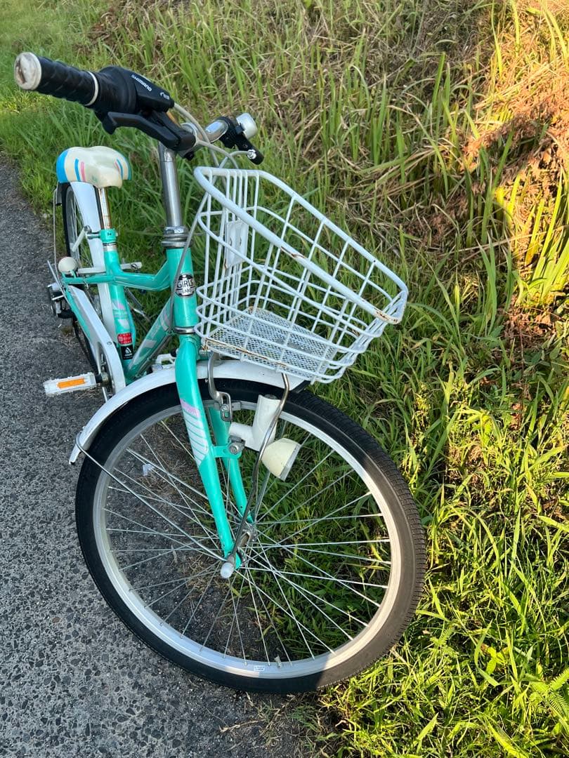 名古屋市内お届け無料24インチ子供自転車外装6段変速ジュニア自転車