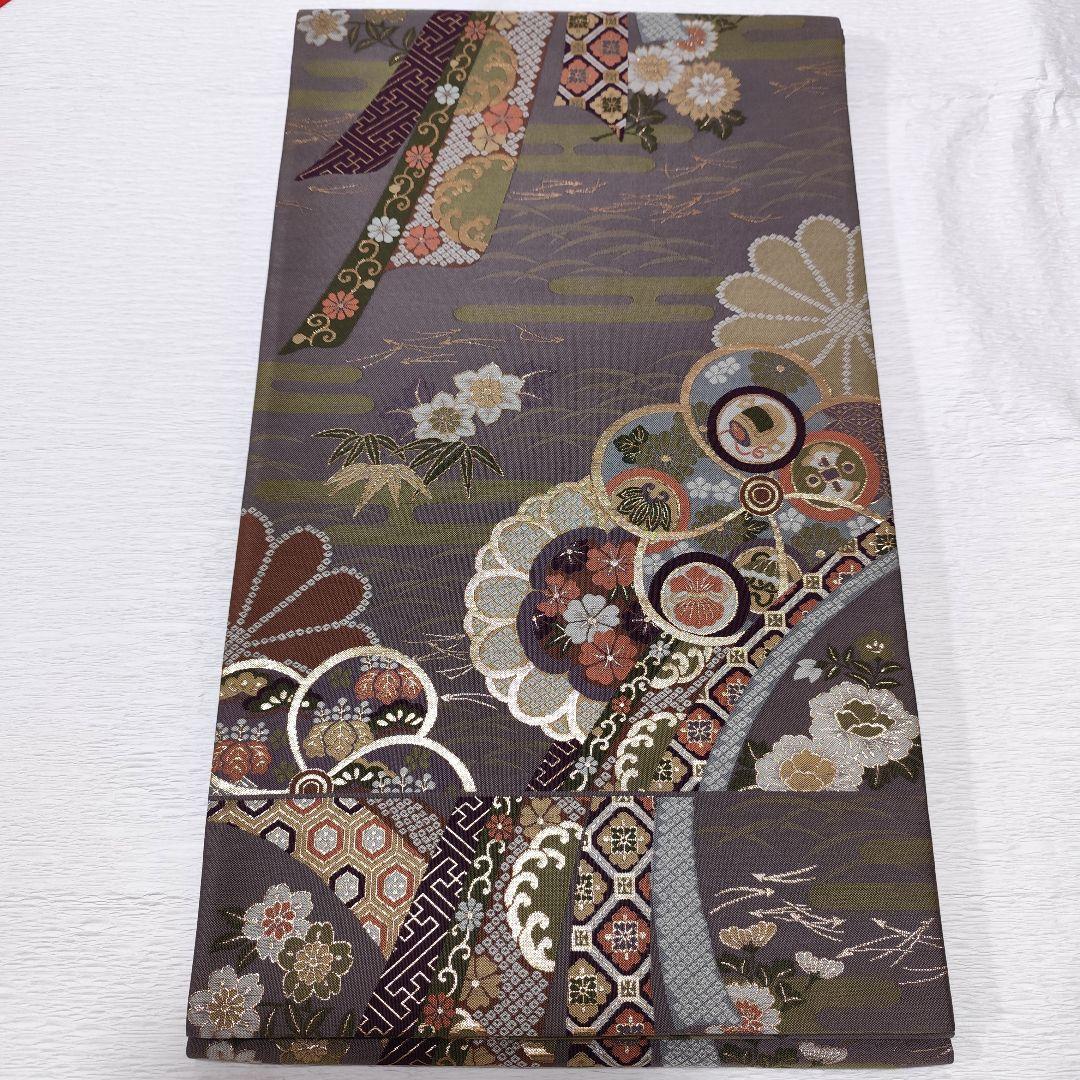 ❰6524❱ フルセット　訪問着 作家　袋帯　帯締め　帯揚げ　正絹　着物