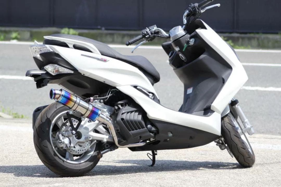 HMS ヤマハ マジェスティS (SG28J) SSB ブルーマフラー