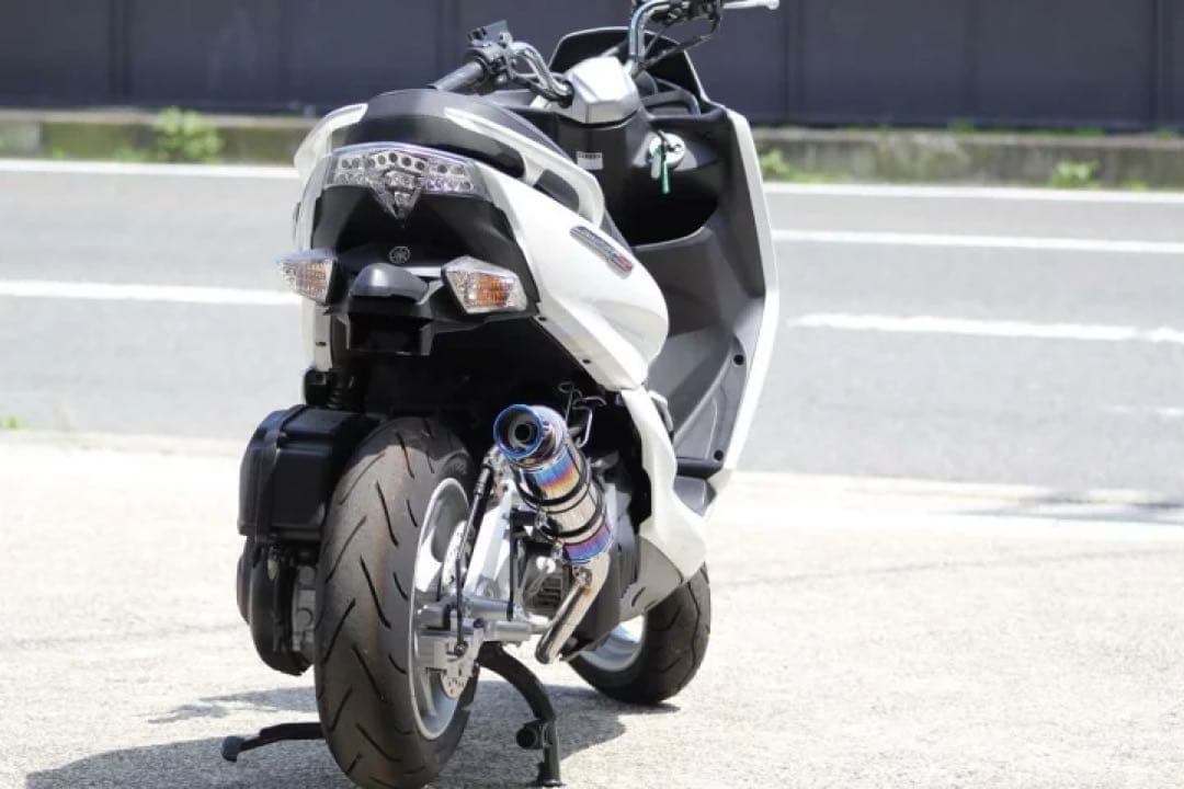 HMS ヤマハ マジェスティS (SG28J) SSB ブルーマフラー