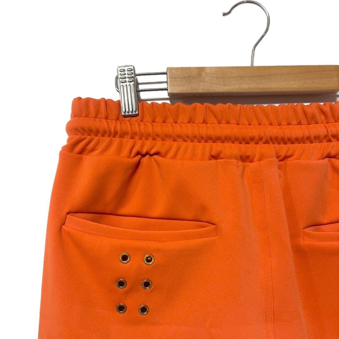 新品 ラッセルノ ゴルフ コブラ ワッペン ショートパンツ オレンジ M 4