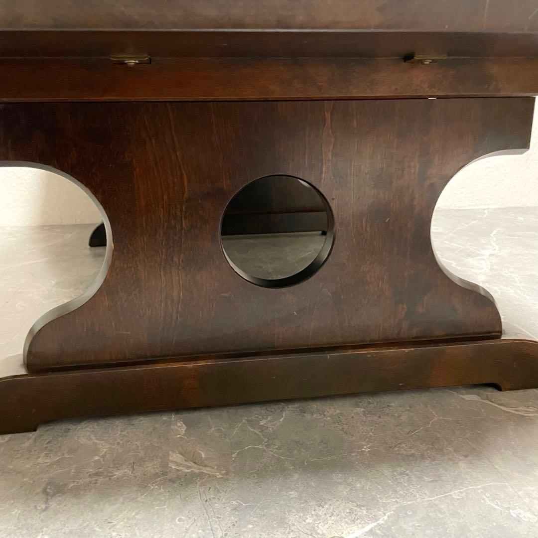 北海道民芸家具　折りたたみ　ローテーブル　センターテーブル　ちゃぶ台