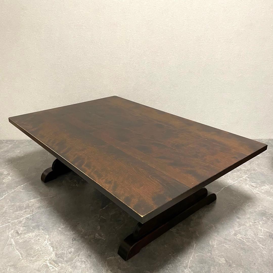 北海道民芸家具　折りたたみ　ローテーブル　センターテーブル　ちゃぶ台