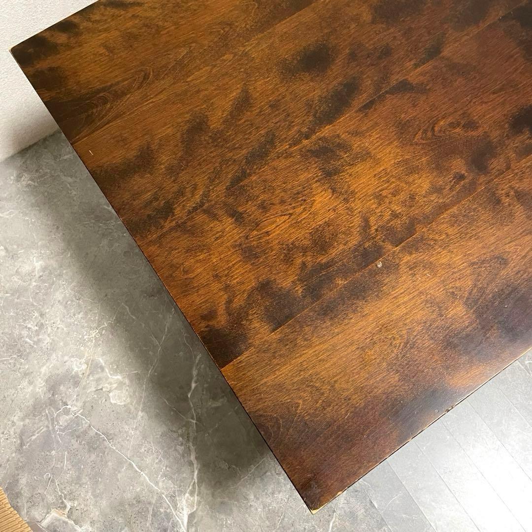 北海道民芸家具　折りたたみ　ローテーブル　センターテーブル　ちゃぶ台