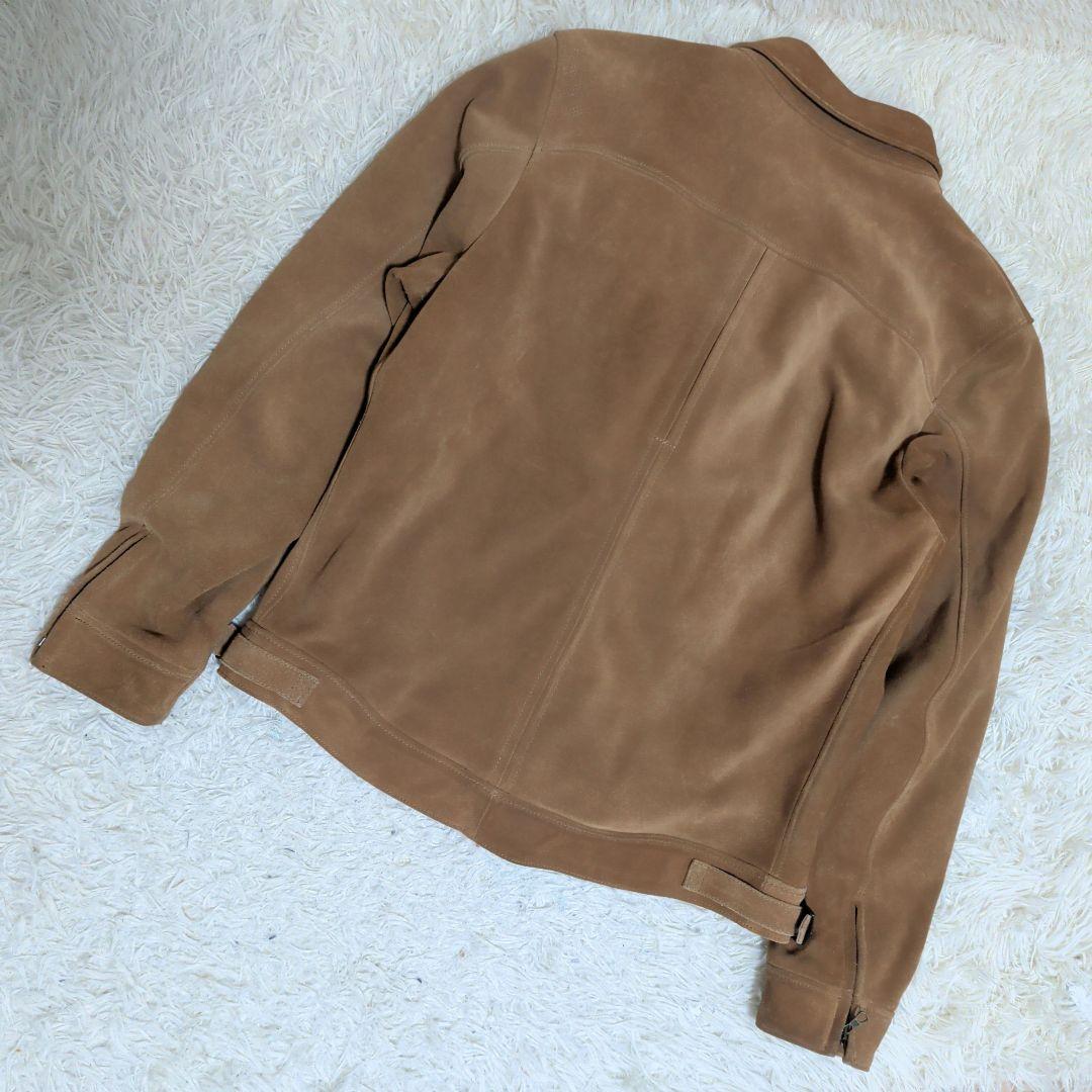 ダイネーゼ 36060コレクション バイク レザージャケット ブラウン サイズL