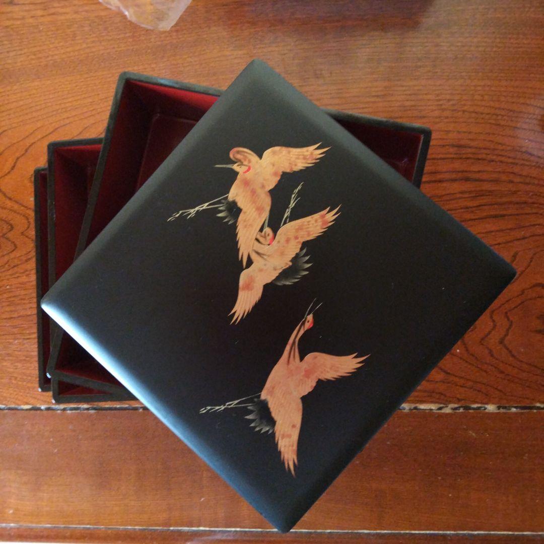 会津塗りの重箱