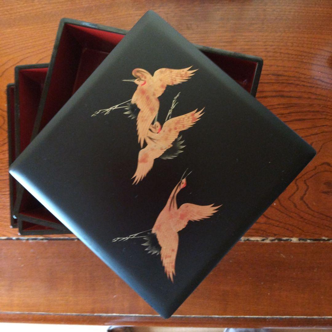 会津塗りの重箱