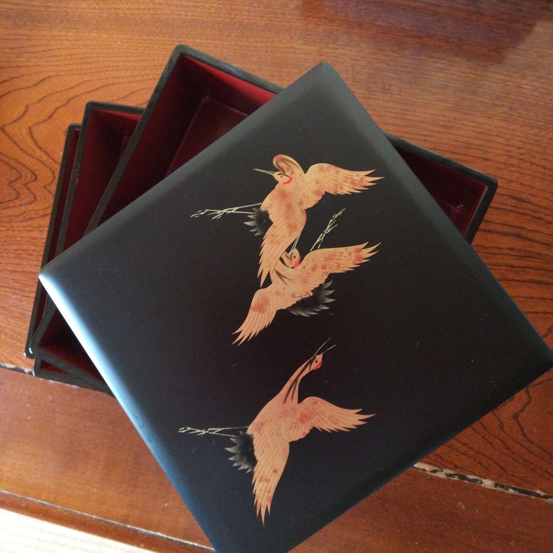 会津塗りの重箱