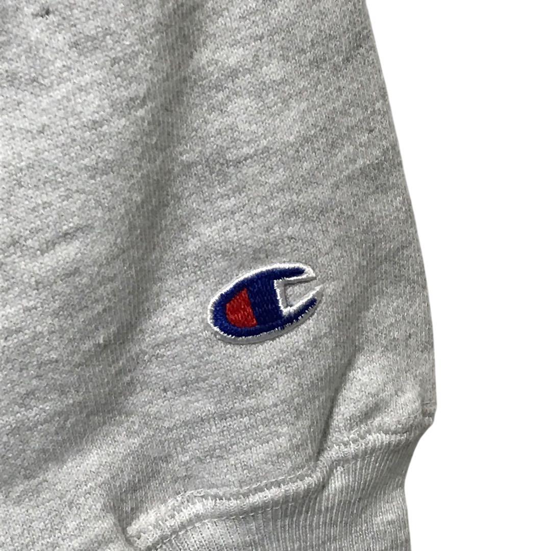 デッドストック　90s チャンピオン×リバースウィーブ　トレーナー　5段プリント