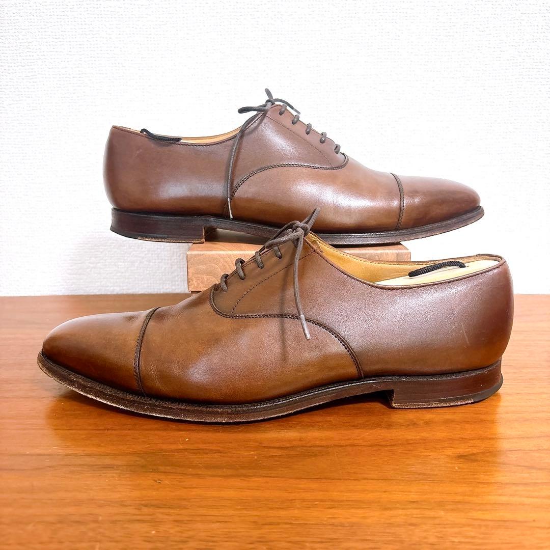 CROCKETT&JONES HALLAM ストレートチップ 7E ブラウン