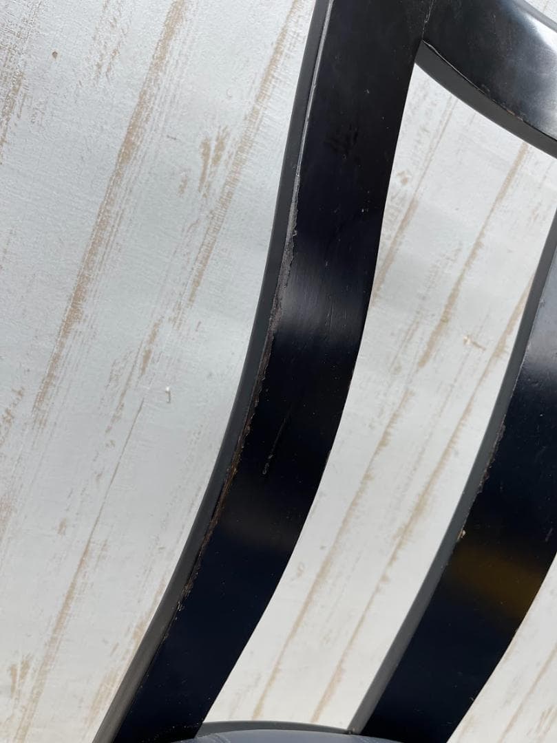 カリモク ダイニングチェア ハイバック 2脚 まとめて アームレス 食卓椅子