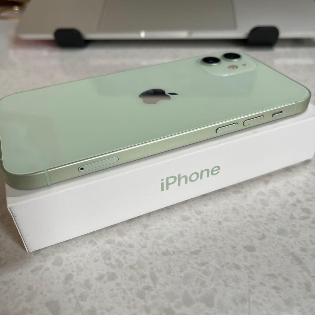 Iphone12 128gb simフリー 新品バッテリー100％