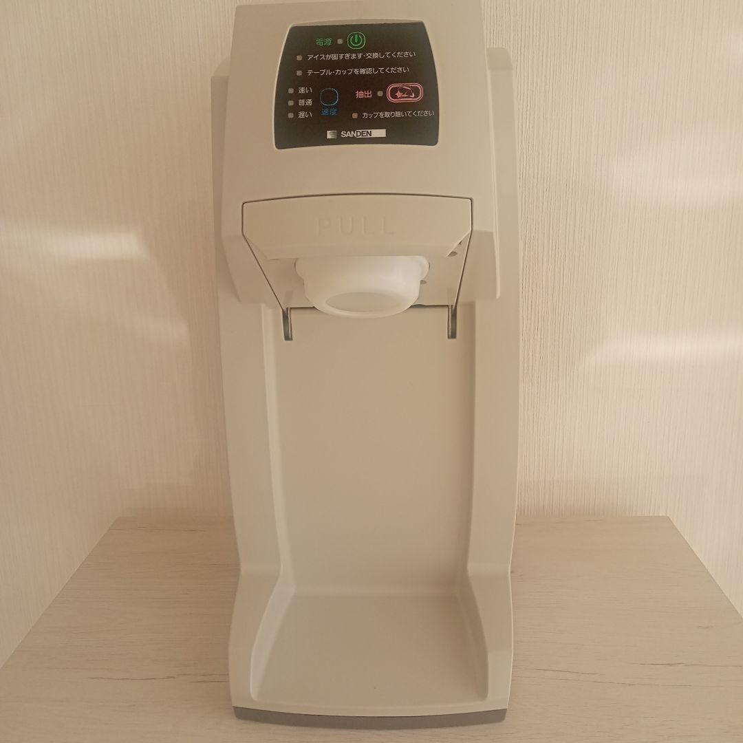 SANDEN アイスクリームメーカー CIM-10A 紙カップ、幟付き